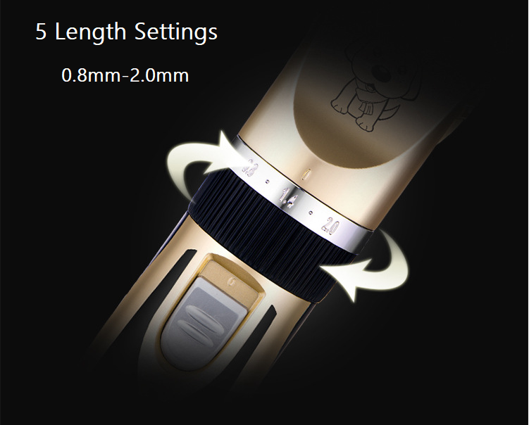 Aparat de tuns pentru animale de companie A60 USB fără fir