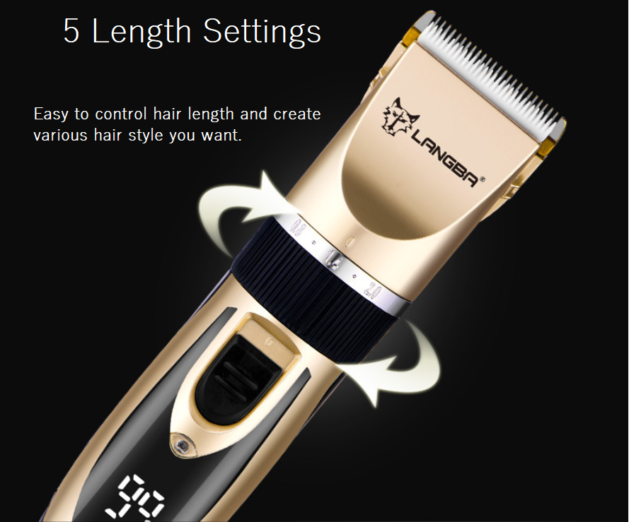 Mașină de tuns D88 fără fir pentru îngrijirea animalelor de companie