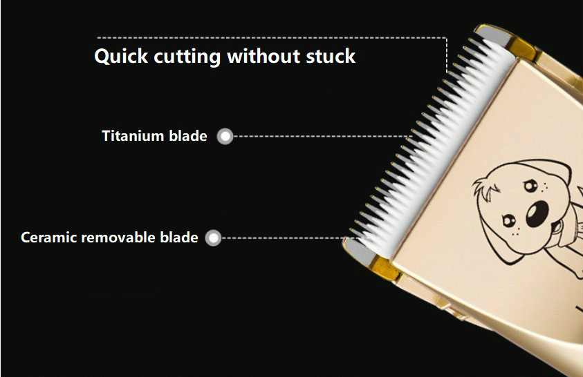 Linia P60 mașină de tuns pentru animale de companie fără fir