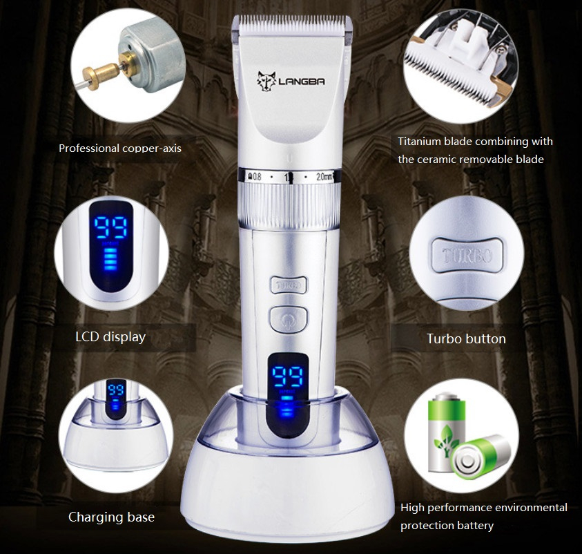 P67 Mașină de tuns animale de companie fără fir